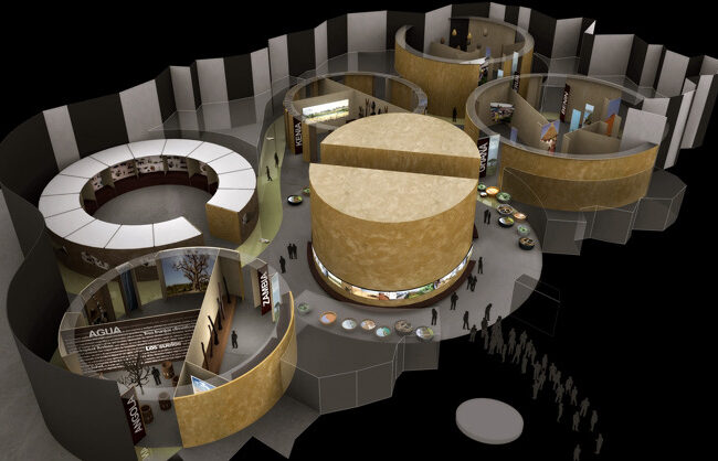 Arquitectura efímera para eventos | Pabellón Africano 1