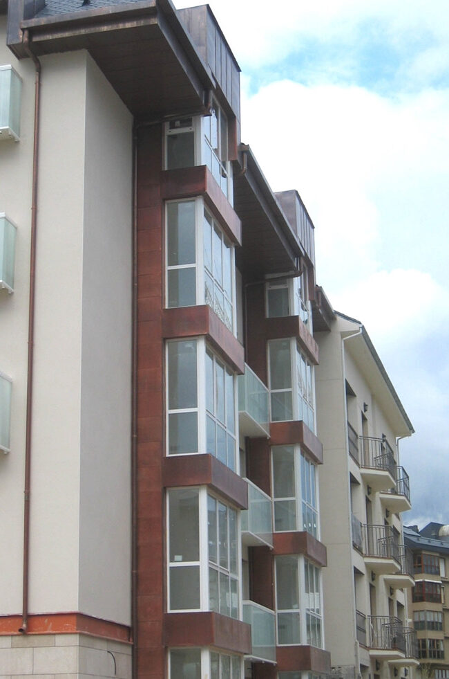Arquitectura Residencial | Edificio Cobre 2